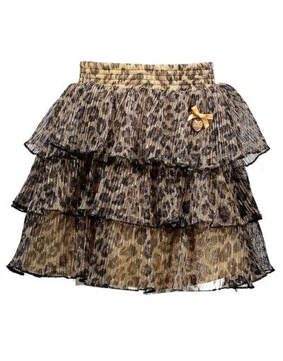 Falda de gasa leopardo #1